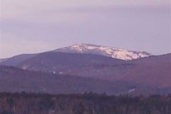 The view of Baldpate Mountain