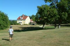 Summer, back from fishing