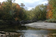 The Ellis River runs through it...